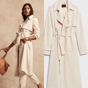 Banana Republic Soft Trench Coat